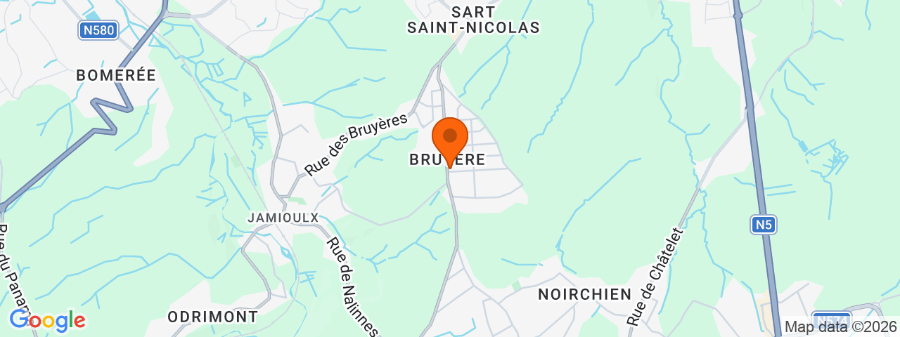 Map preview for Charleroi - Marcinelle