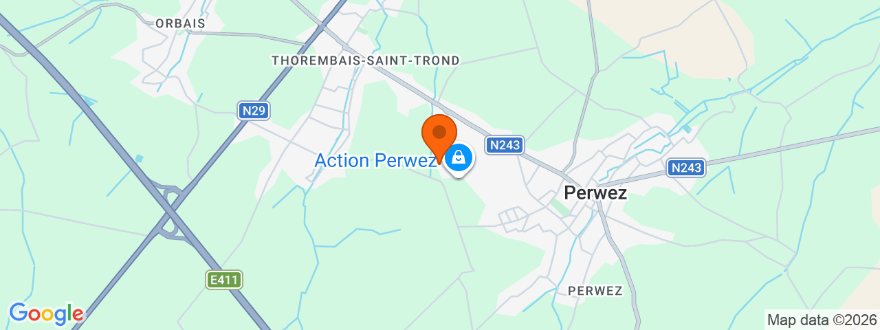 Map preview for Perwez