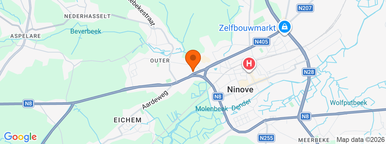 Map preview for Ninove
