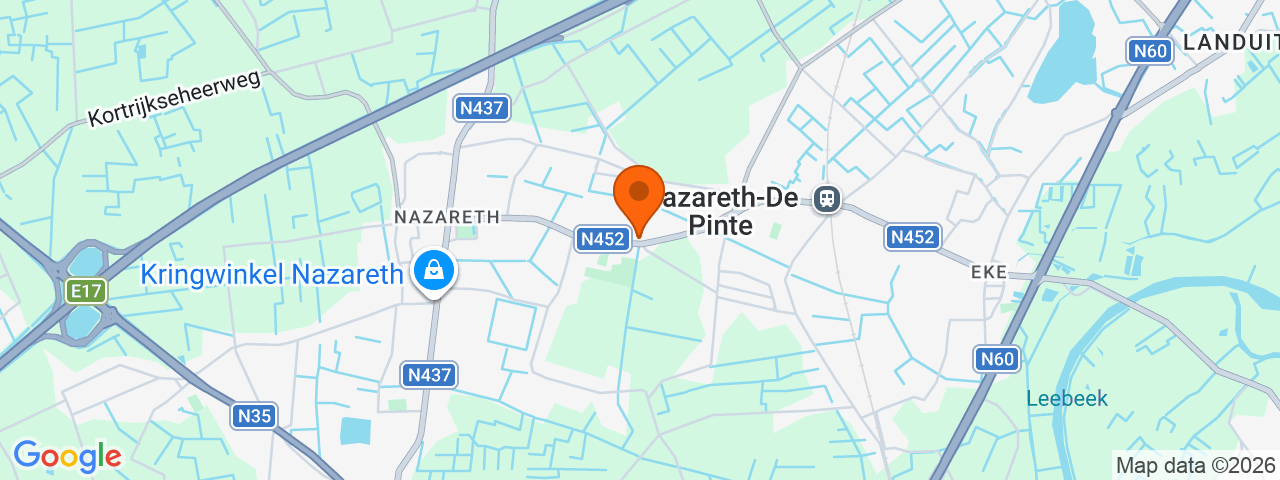 Map preview for Nazareth - De Pinte