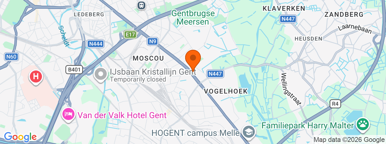 Map preview for Ghent - Gentbrugge