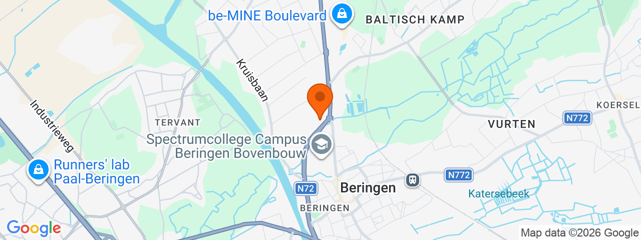 Map preview for Beringen
