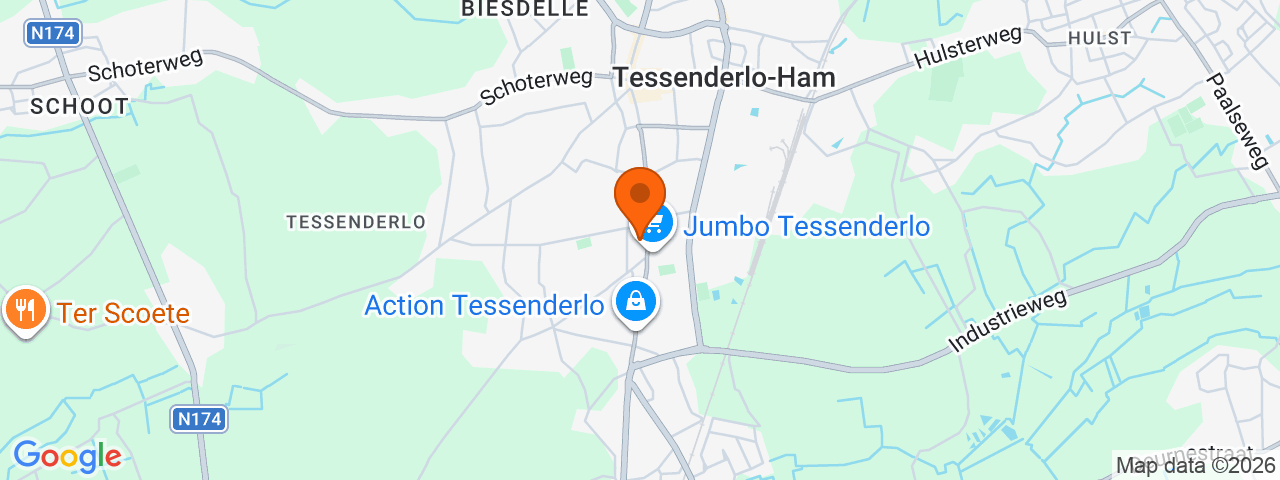 Map preview for Tessenderlo
