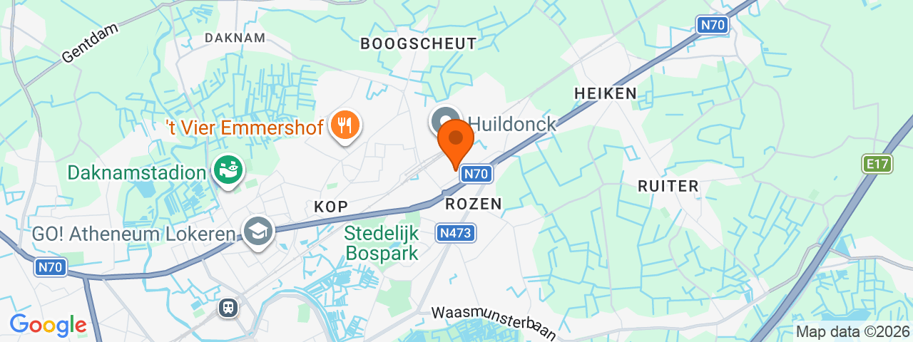 Map preview for Lokeren - N70
