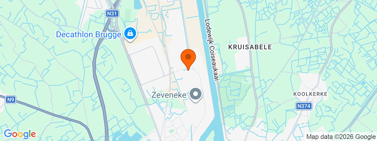 Map preview for Brugge